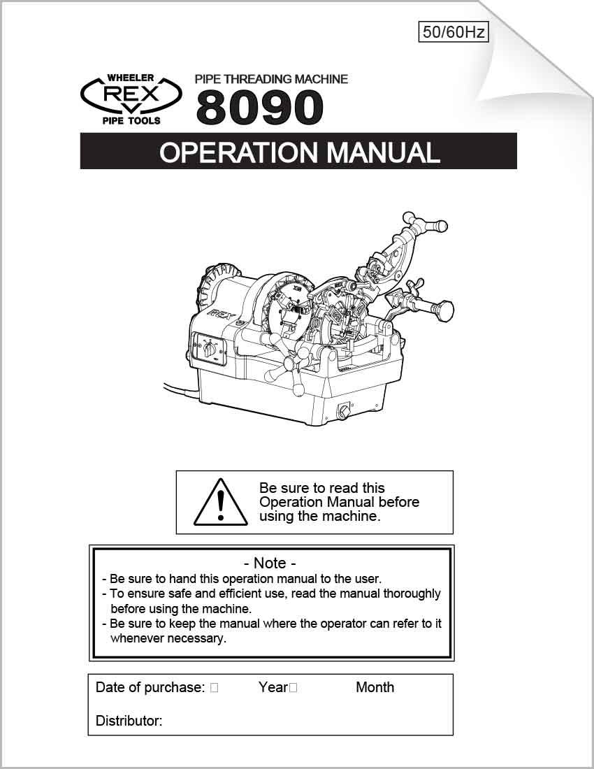 8090 Operation Booklet