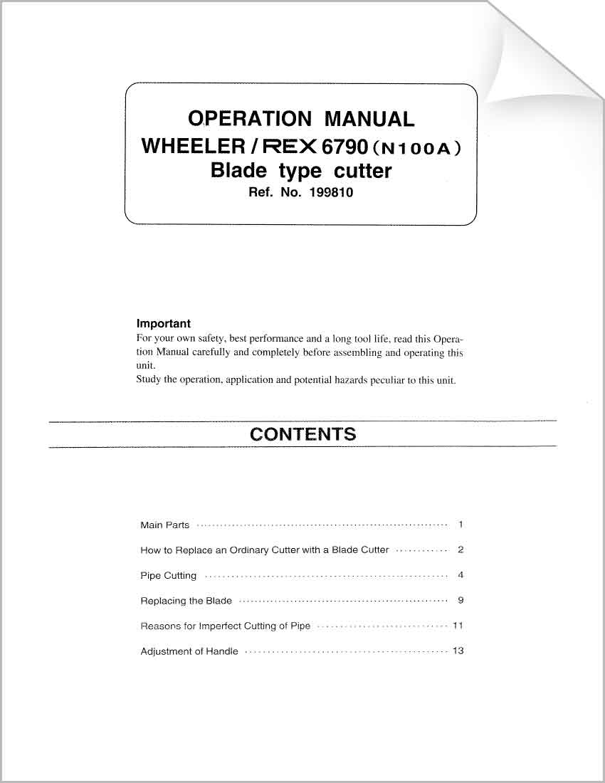6794 Operation Booklet
